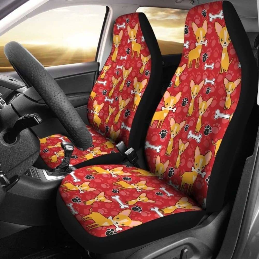 Chihuahua Car Seat Covers 06 091114 - YourCarButBetter