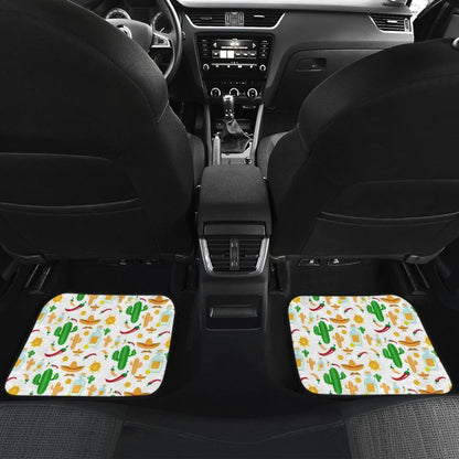 Chili Cactus Plant Mexico Pattern Car Floor Mats 212601 - YourCarButBetter