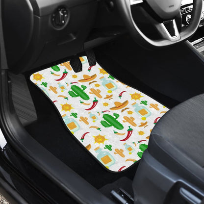 Chili Cactus Plant Mexico Pattern Car Floor Mats 212601 - YourCarButBetter