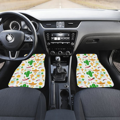 Chili Cactus Plant Mexico Pattern Car Floor Mats 212601 - YourCarButBetter