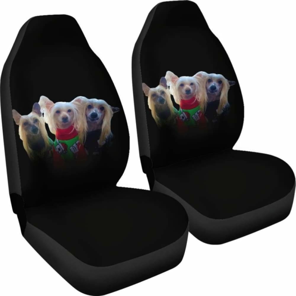 Chinese Crested Car Seat Cover 3 154230 - YourCarButBetter