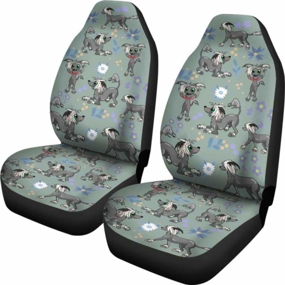 Chinese Crested Car Seat Covers 17 154230 - YourCarButBetter