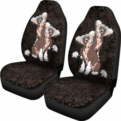 Chinese Crested Car Seat Covers 30 154230 - YourCarButBetter