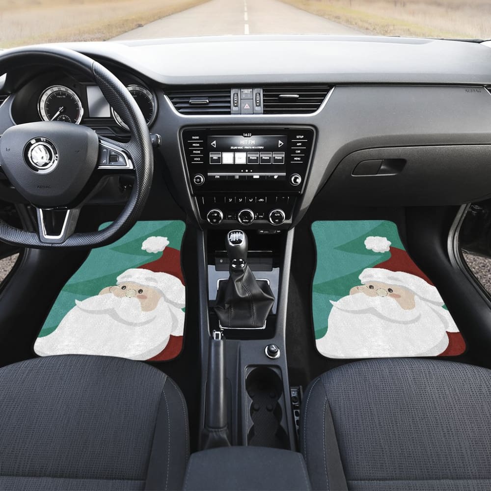 Christmas Decoration Santa Claus Car Floor Mats 211603 - YourCarButBetter