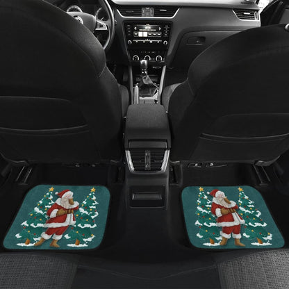 Christmas Santa Claus Custom Car Accessories Car Floor Mats 211603 - YourCarButBetter