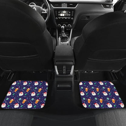 Christmas Santa Claus Reindeer Car Floor Mats 210601 - YourCarButBetter