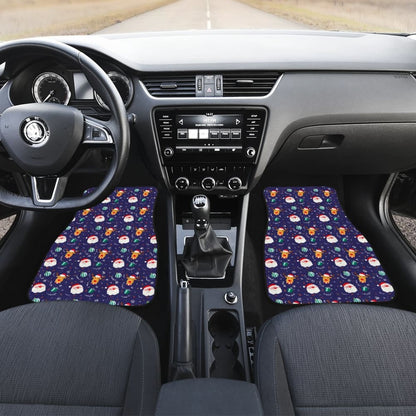 Christmas Santa Claus Reindeer Car Floor Mats 210601 - YourCarButBetter