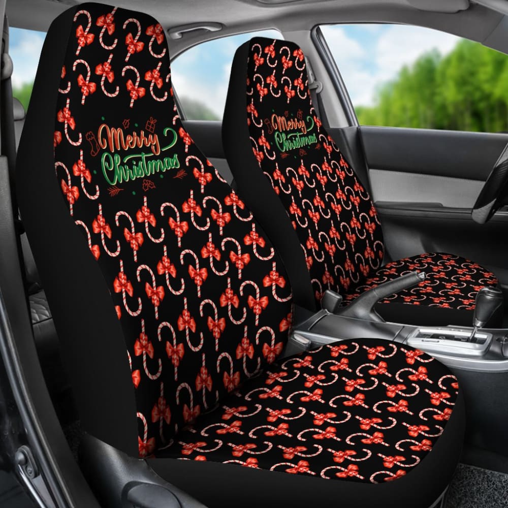 Christmas Sweet Candy Car Seat Covers 212303 - YourCarButBetter