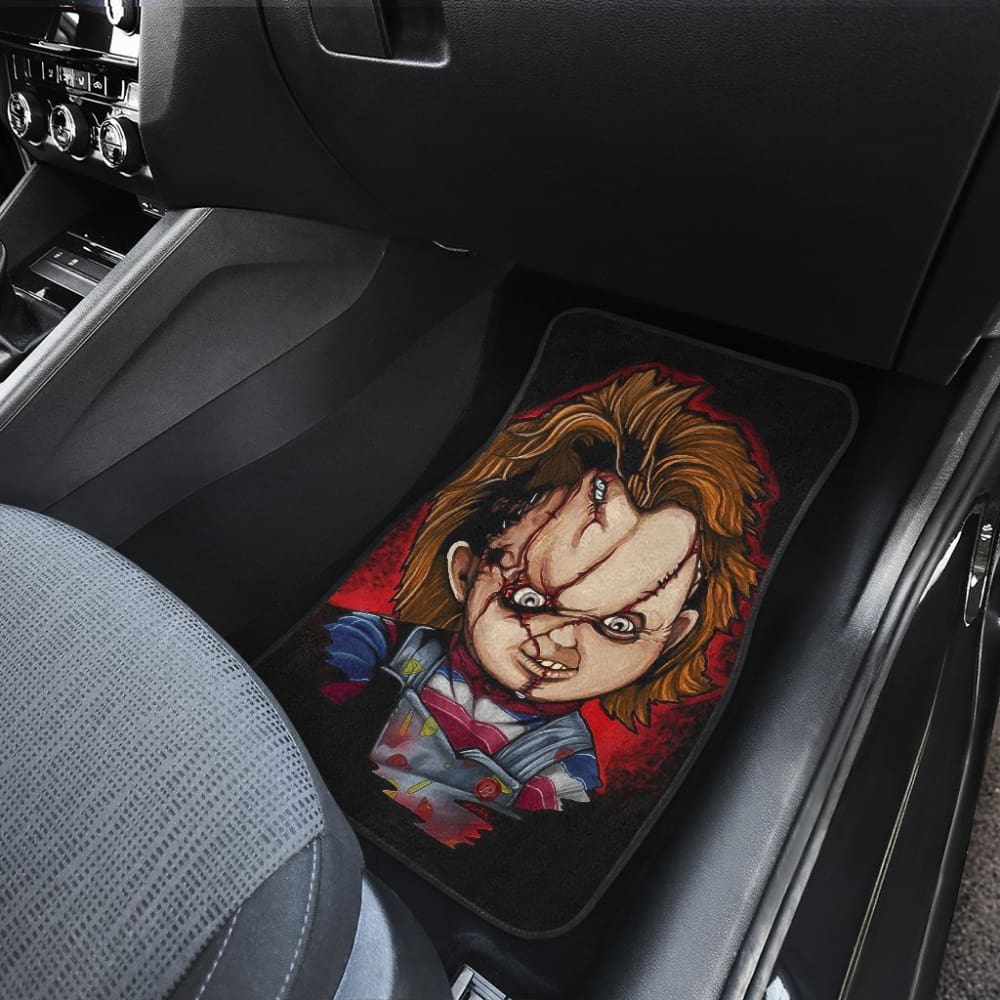 Chucky Horror Amazing Gift Car Floor Mats Movie 210101 - YourCarButBetter