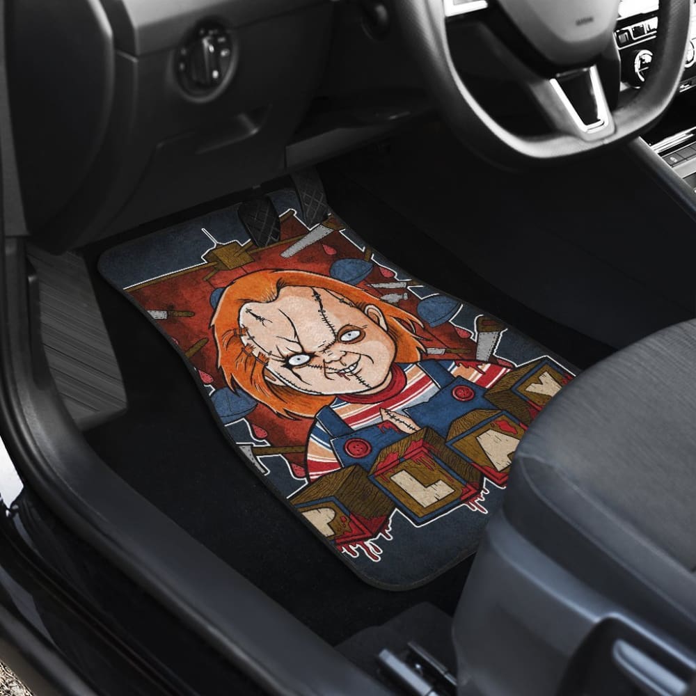 Chucky Horror Car Floor Mats Fan Gift 210101 - YourCarButBetter