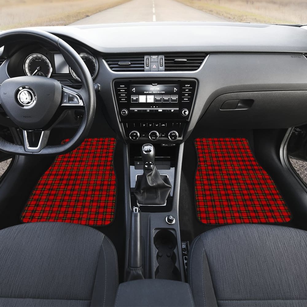 Clan Wallace Plaid Tartan Car Floor Mats 210201 - YourCarButBetter