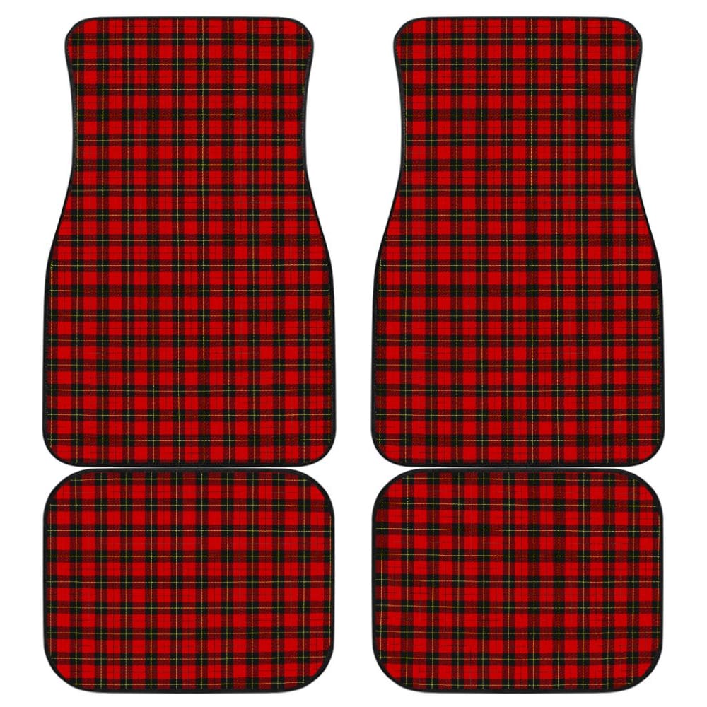 Clan Wallace Plaid Tartan Car Floor Mats 210201 - YourCarButBetter