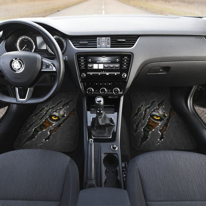 Claws Scratching Tiger Car Floor Mats 211103