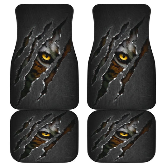 Claws Scratching Tiger Car Floor Mats 211103