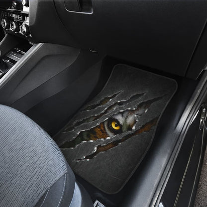 Claws Scratching Tiger Car Floor Mats 211103