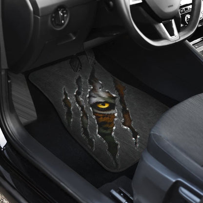 Claws Scratching Tiger Car Floor Mats 211103
