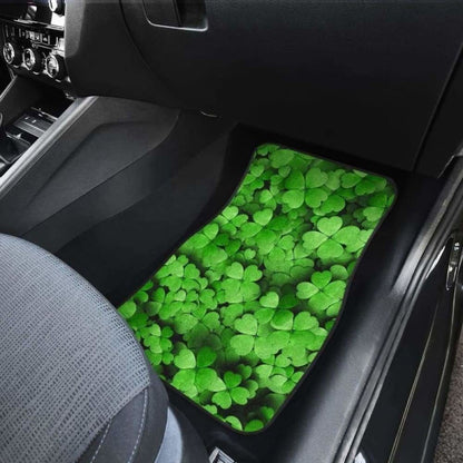 Clover Green Leaves Car Floor Mats 174914 - YourCarButBetter