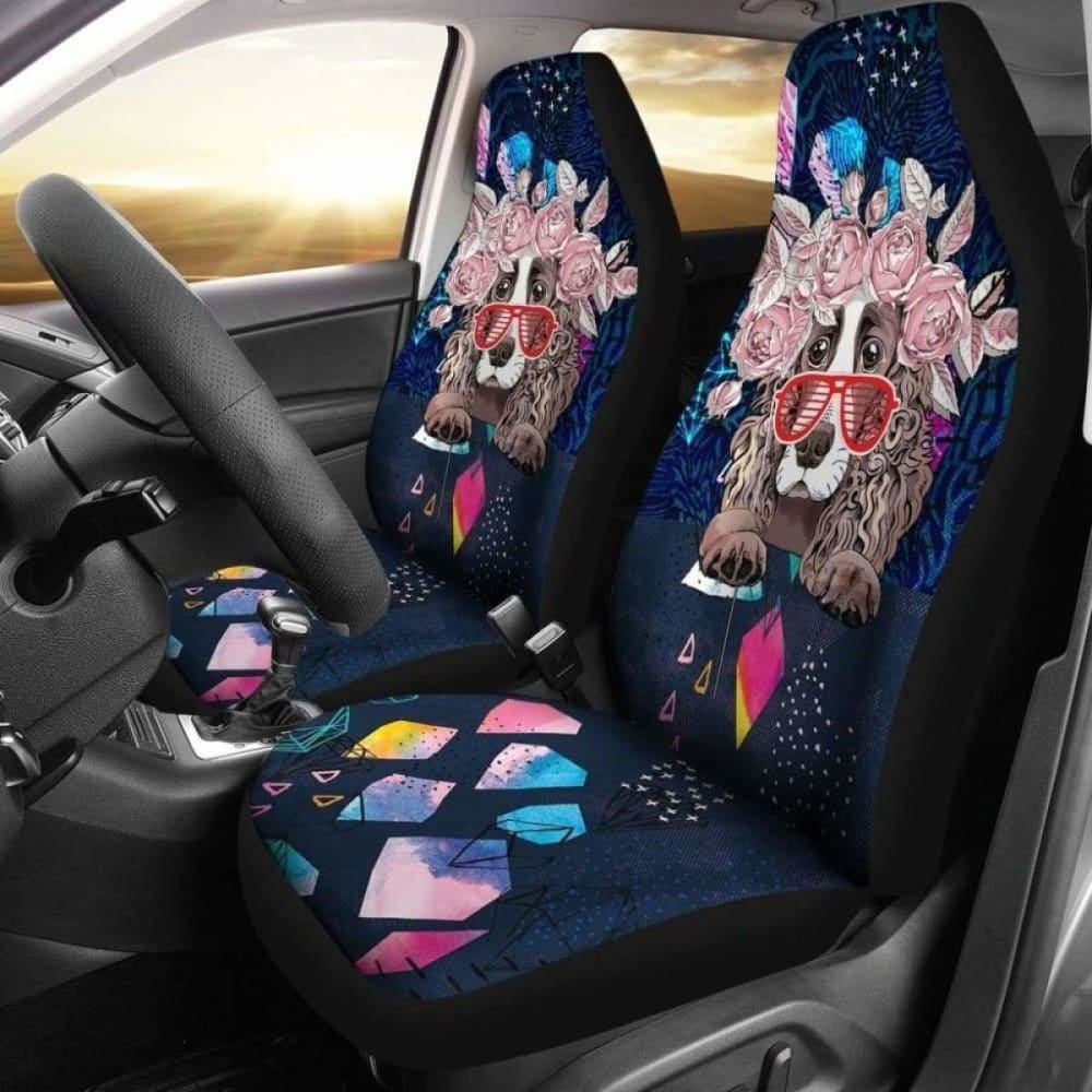 Cocker Spaniel Car Seat Covers 052 195016 - YourCarButBetter