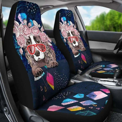 Cocker Spaniel Car Seat Covers 052 195016 - YourCarButBetter