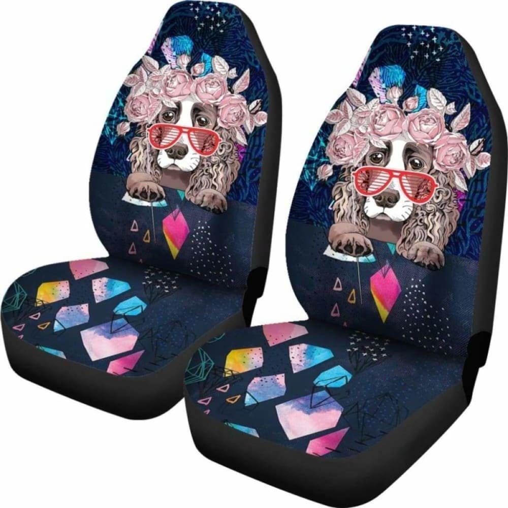 Cocker Spaniel Car Seat Covers 052 195016 - YourCarButBetter