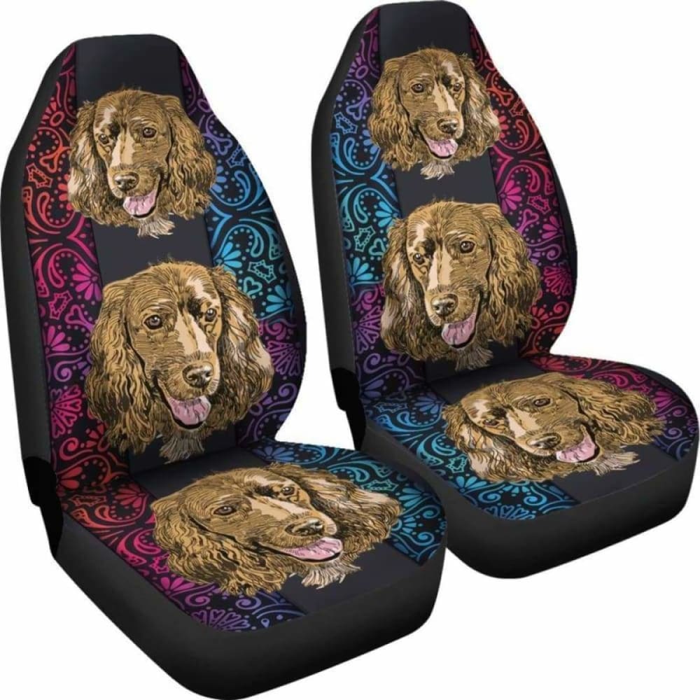 Cocker Spaniel Car Seat Covers 07 195016 - YourCarButBetter