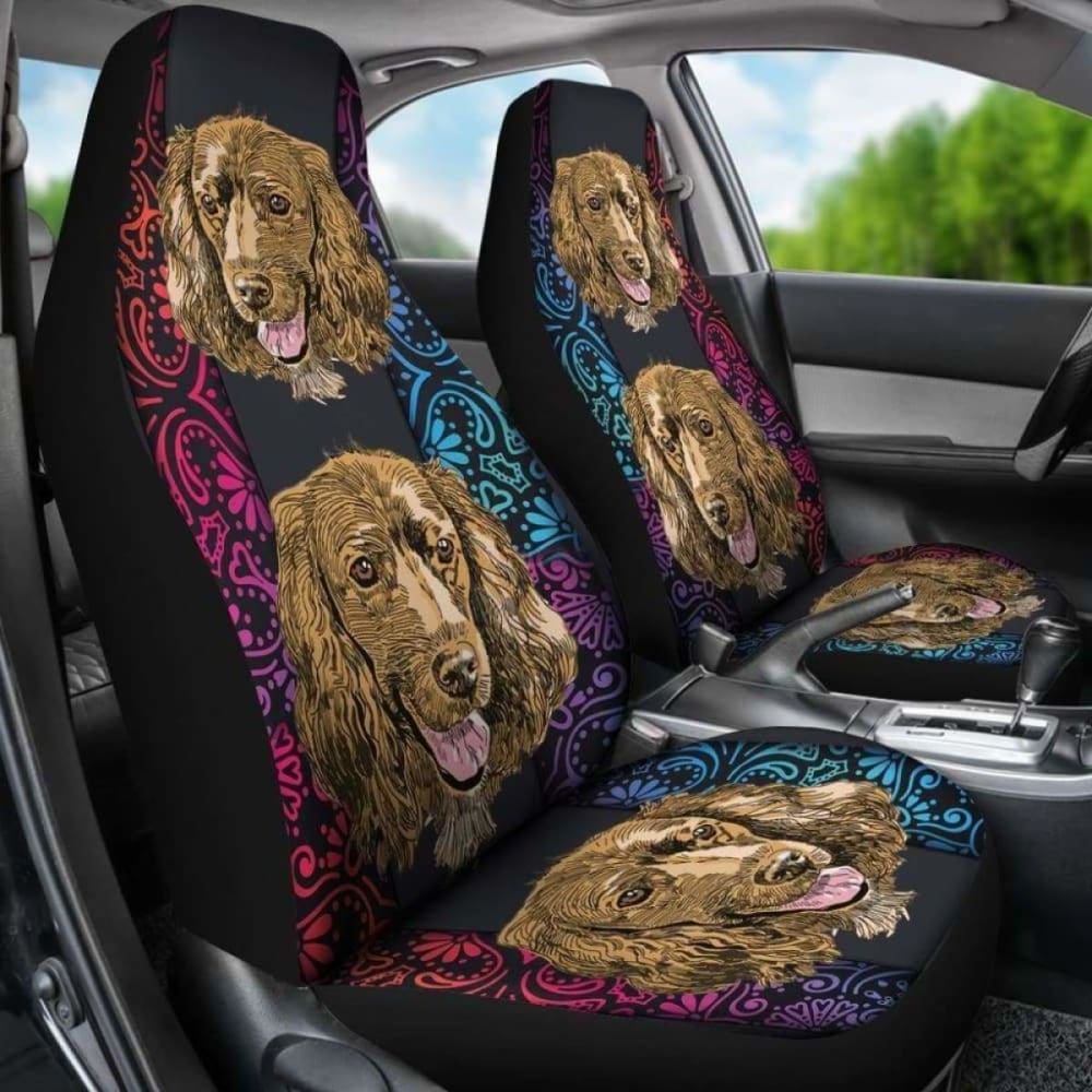 Cocker Spaniel Car Seat Covers 07 195016 - YourCarButBetter
