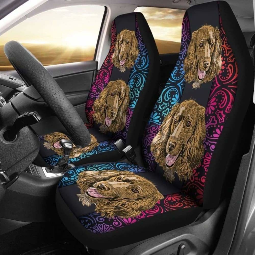 Cocker Spaniel Car Seat Covers 07 195016 - YourCarButBetter