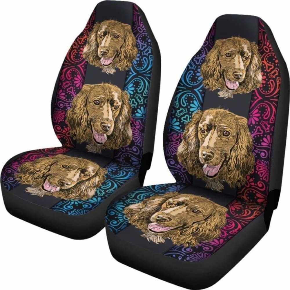 Cocker Spaniel Car Seat Covers 07 195016 - YourCarButBetter