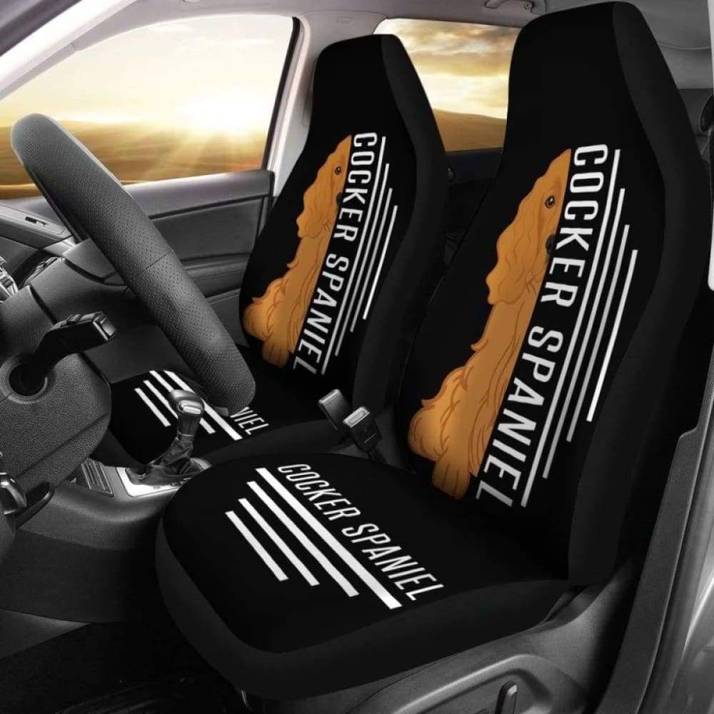 Cocker Spaniel Car Seat Covers 195016 - YourCarButBetter
