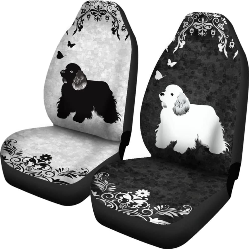 Cocker Spaniel Car Seat Covers 195016 - YourCarButBetter