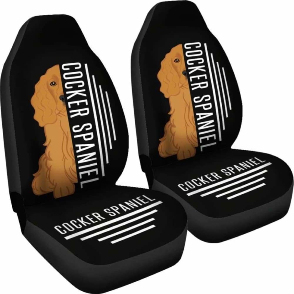 Cocker Spaniel Car Seat Covers 195016 - YourCarButBetter