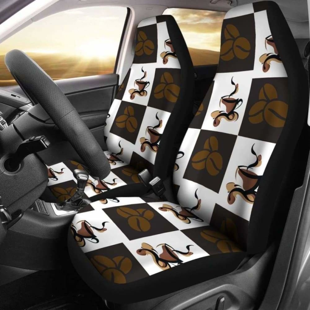 Coffee Car Seat Covers 073 163730 - YourCarButBetter