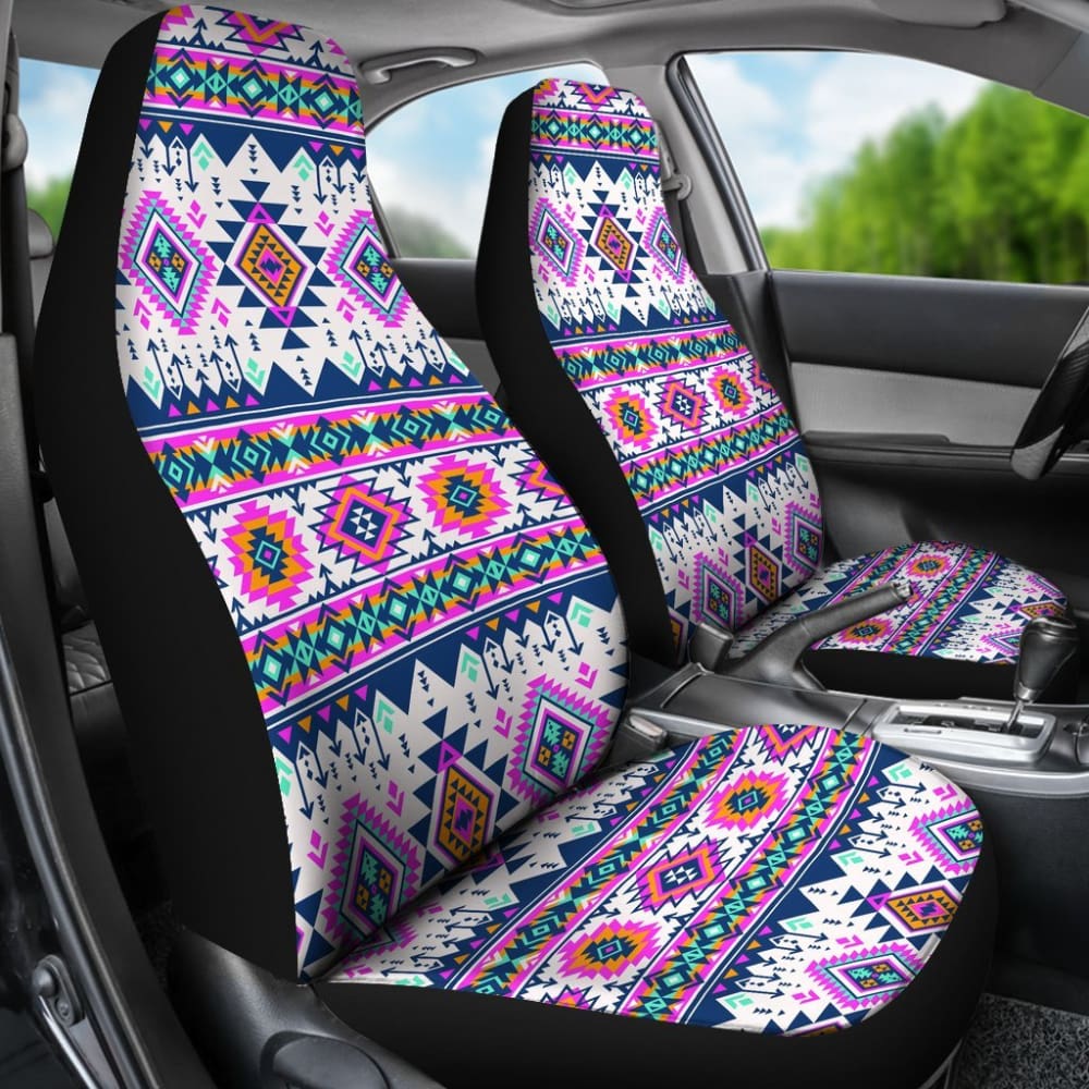 Colorful Aztec Car Seat Covers 174510 - YourCarButBetter
