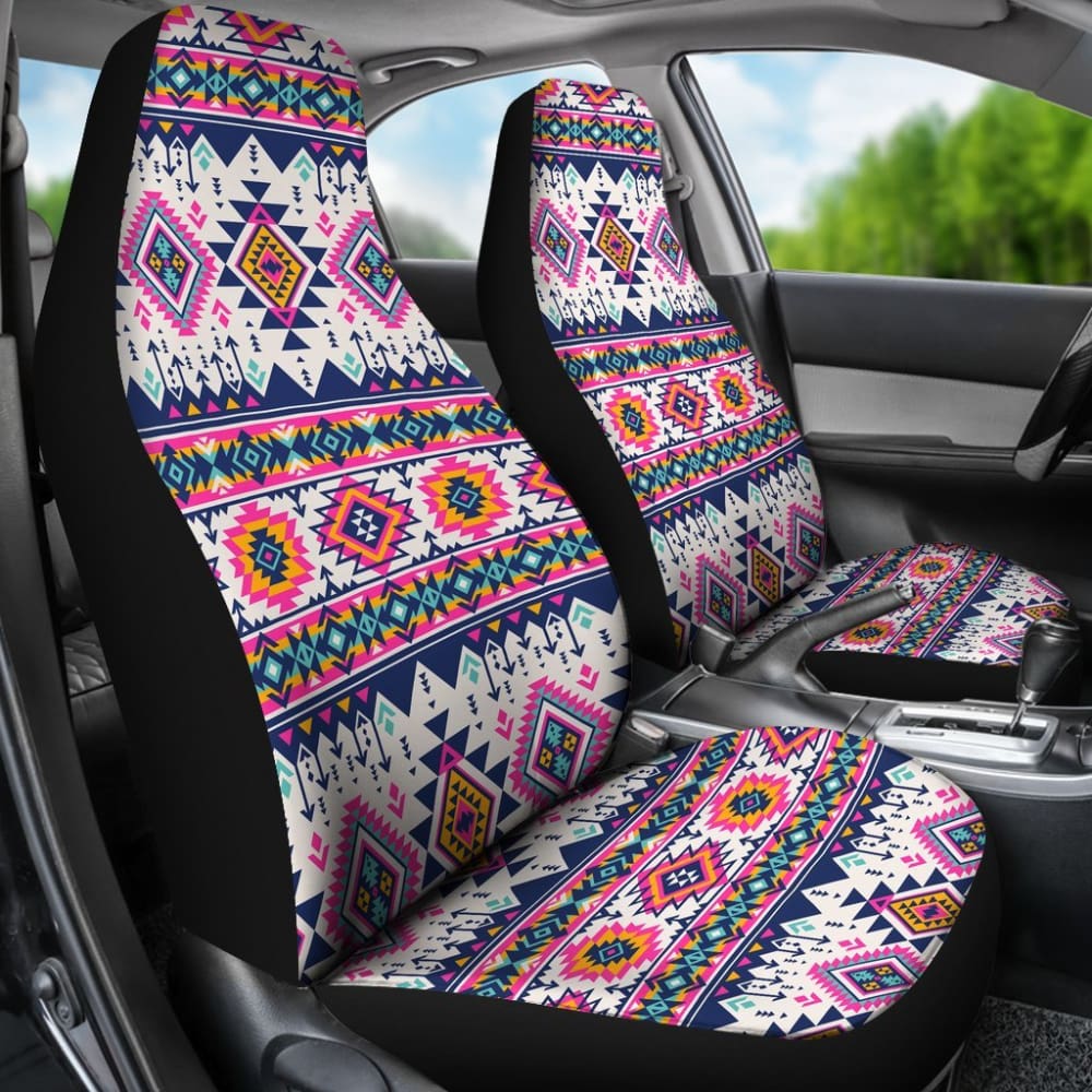 Colorful Aztec Car Seat Covers 174510 - YourCarButBetter