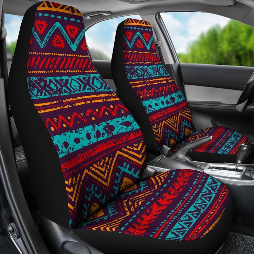 Colorful Aztec Design Car Seat Covers 174510 - YourCarButBetter