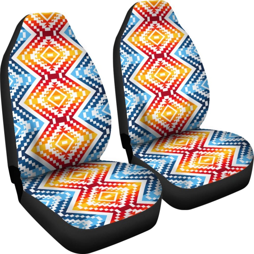 Colorful Aztec Designed Car Seat Covers 174510 - YourCarButBetter
