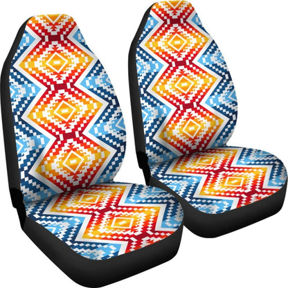 Colorful Aztec Designed Car Seat Covers 174510 - YourCarButBetter