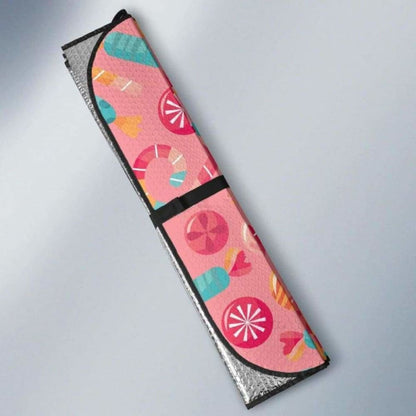 Colorful Candy Pattern Car Auto Sun Shades 103406 - YourCarButBetter