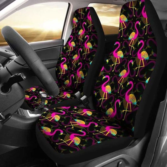 Colorful Flamingo Car Seat Covers 201010