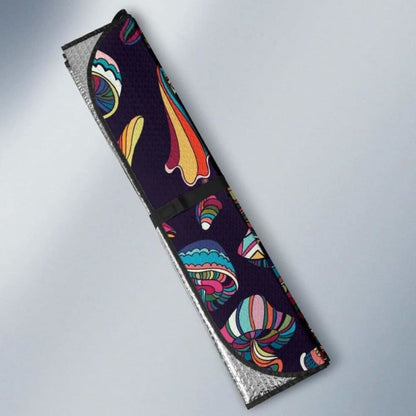 Colorful Mushroom Pattern Car Auto Sun Shades 182102 - YourCarButBetter