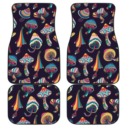 Colorful Mushroom Pattern Custom Car Accessories Car Floor Mats 211301 - YourCarButBetter