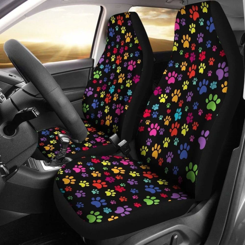 Colorful Paws Car Seat Covers 161012