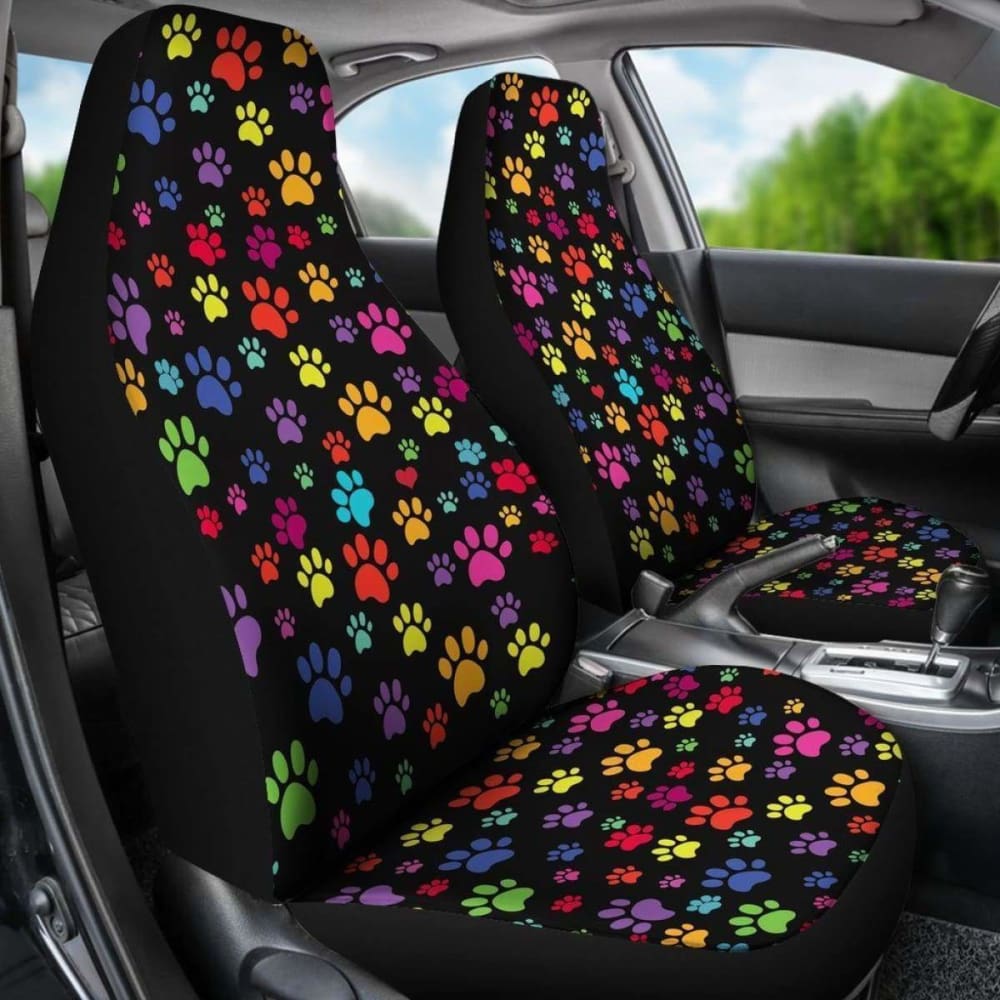 Colorful Paws Car Seat Covers 161012
