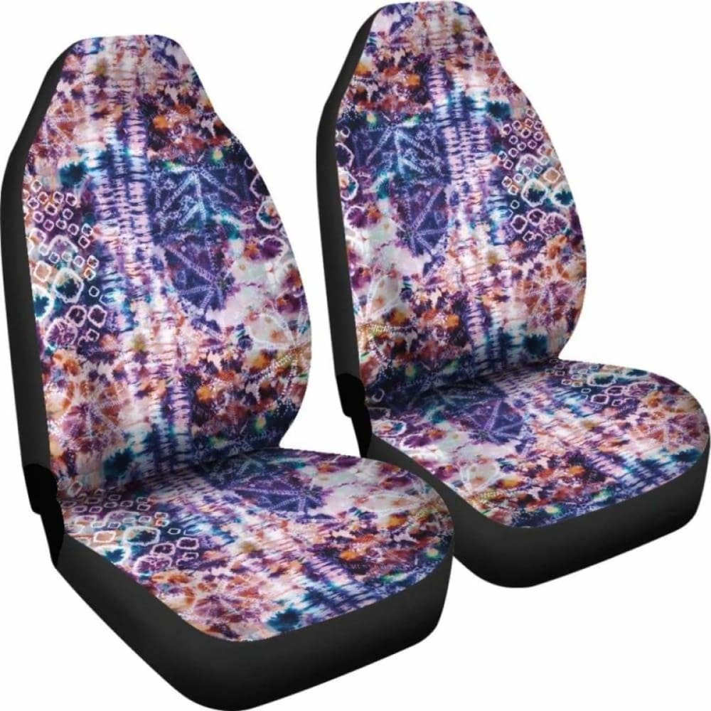 Colorful Tie Dye Car Seat Covers 105905 - YourCarButBetter