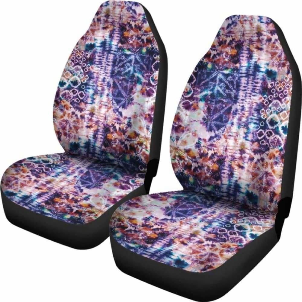Colorful Tie Dye Car Seat Covers 105905 - YourCarButBetter