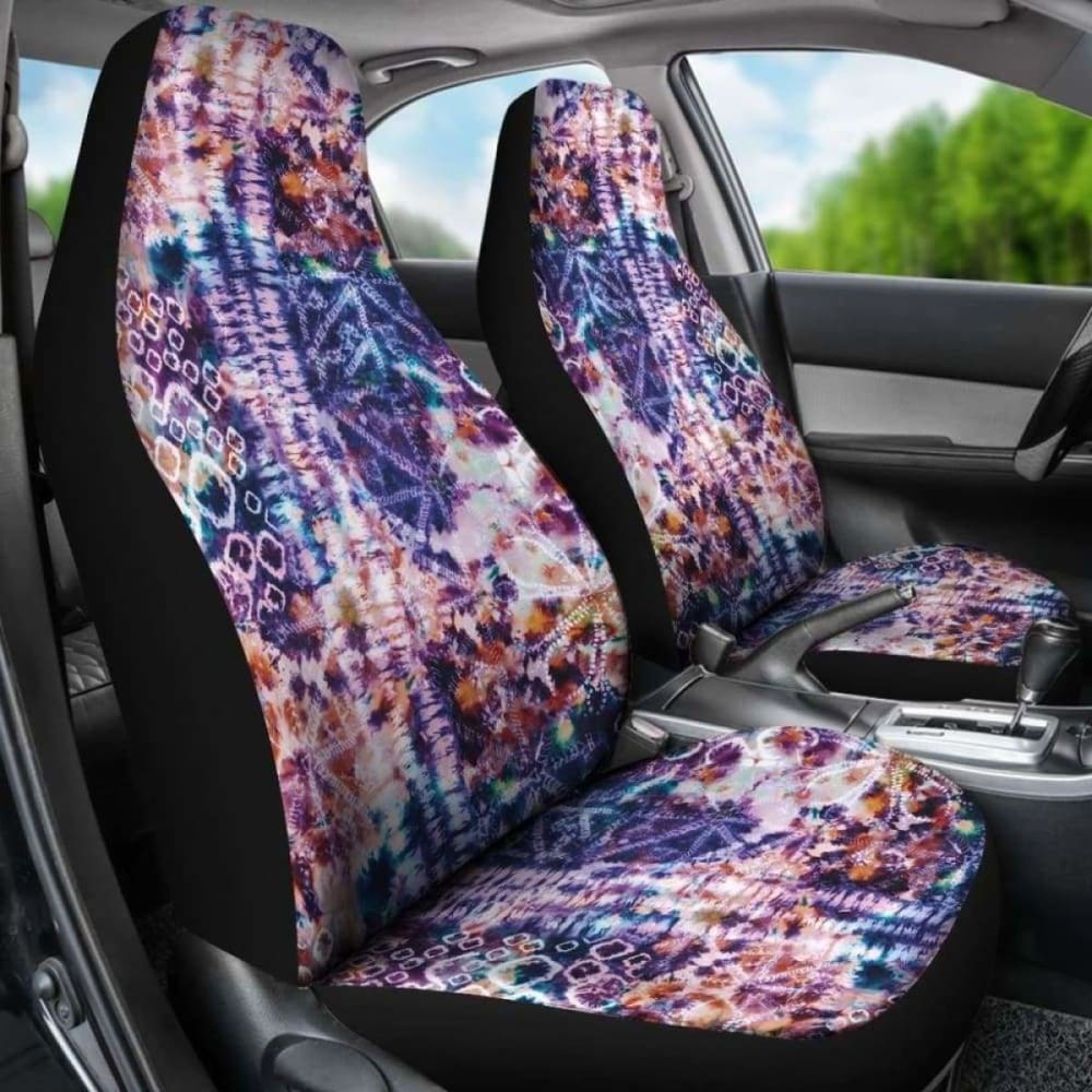 Colorful Tie Dye Car Seat Covers 154230 - YourCarButBetter