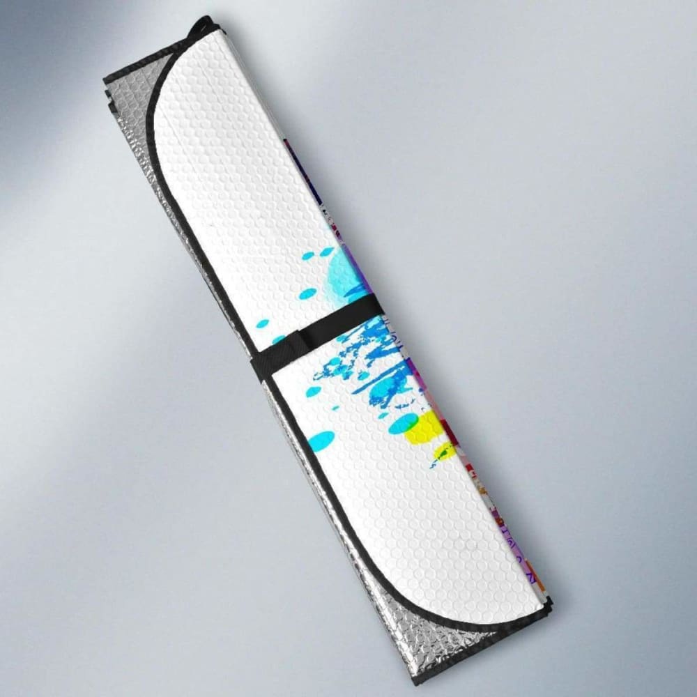 Colors Of Peace Auto Sun Shade 102507 - YourCarButBetter