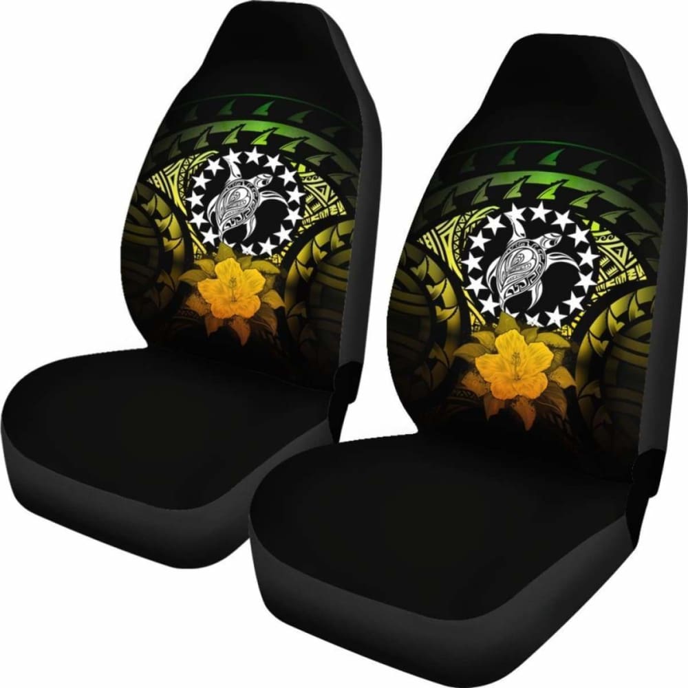 Cook Islands Car Seat Cover Reggae Hibiscus 232125 - YourCarButBetter
