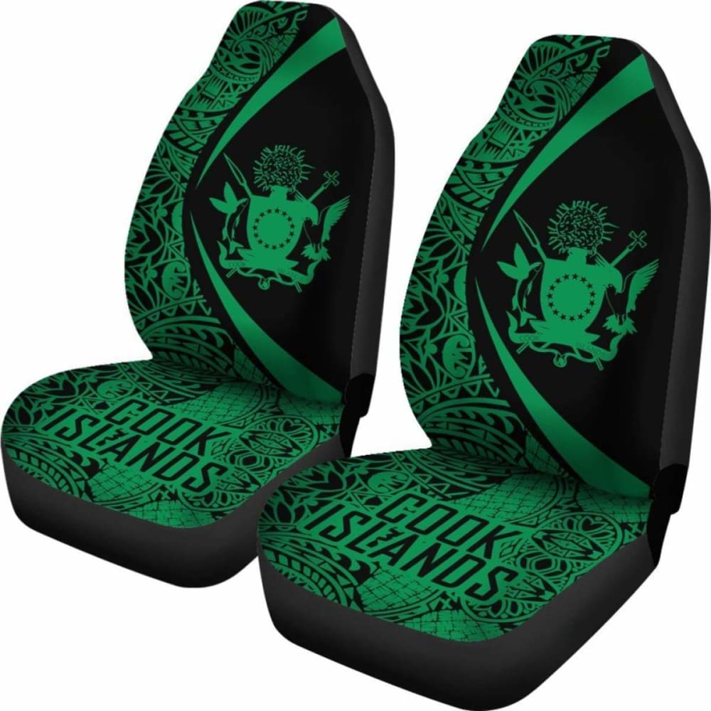 Cook Islands Polynesian Car Seat Cover Circle Style 05 Amazing 105905 - YourCarButBetter