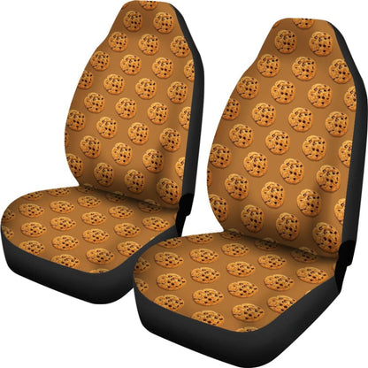 Cookie Biscuit Pattern Print Car Seat Covers 212303 - YourCarButBetter